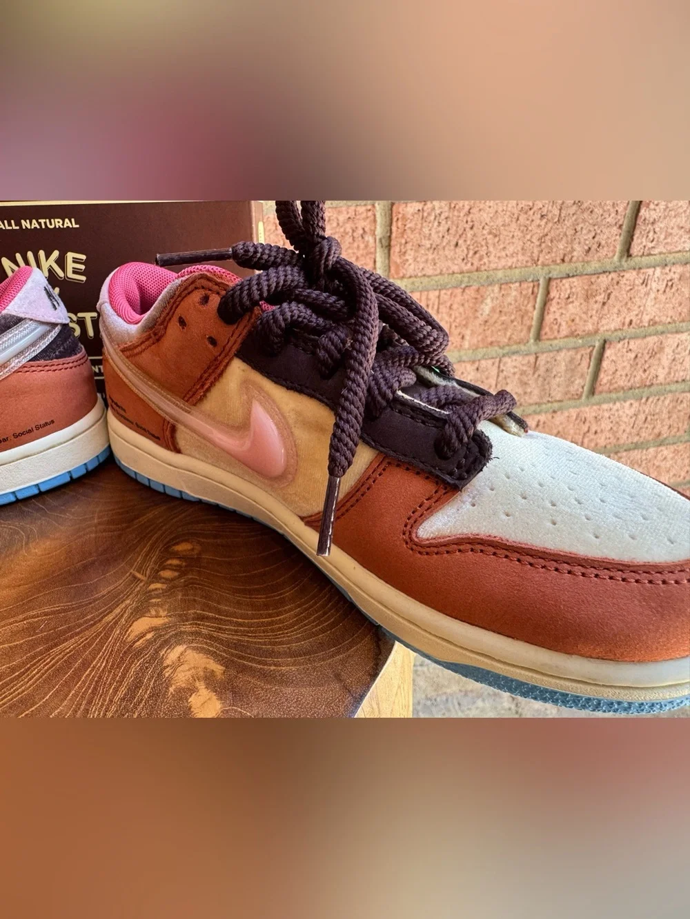 Social Status x Nike Dunk Free Lunch 'Chocolate Milk' (DM3349-700)